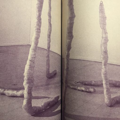 Escultura de Eva Hesse de la serie Interiores