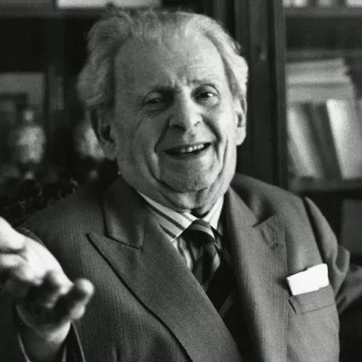 Retrato de Emmanuel Lévinas (1906-1995)
