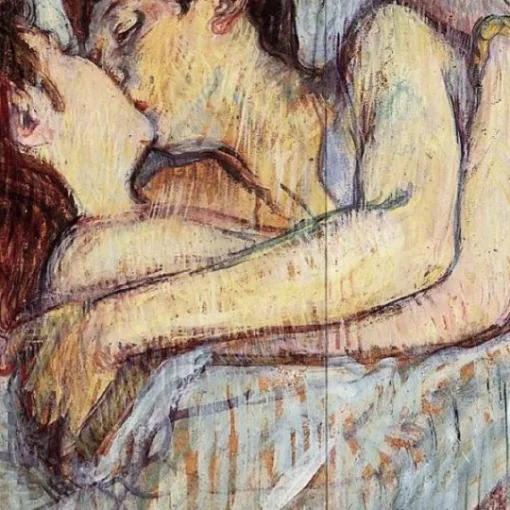 El beso Lautrec