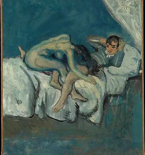 Escena erótica, obra de Pablo Picasso