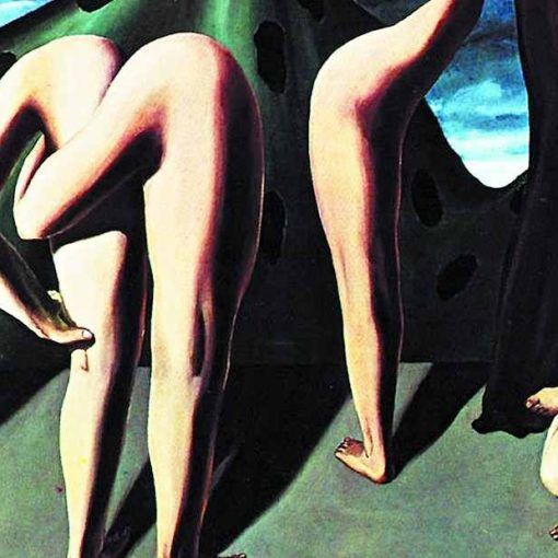 Cuadro Intermission de Magritte