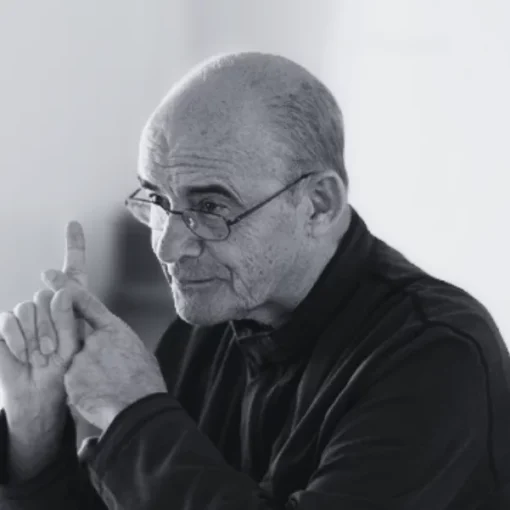 Retrato de Jean-Luc Nancy