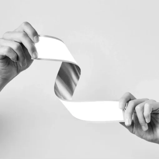 Un panel de iluminación OLED flexible