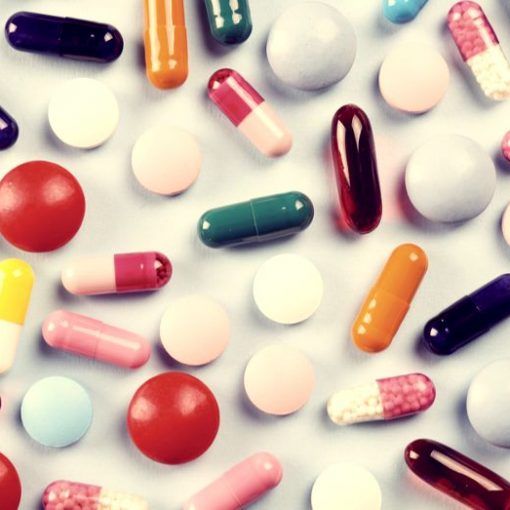 Psicofármacos de colores y formas variadas